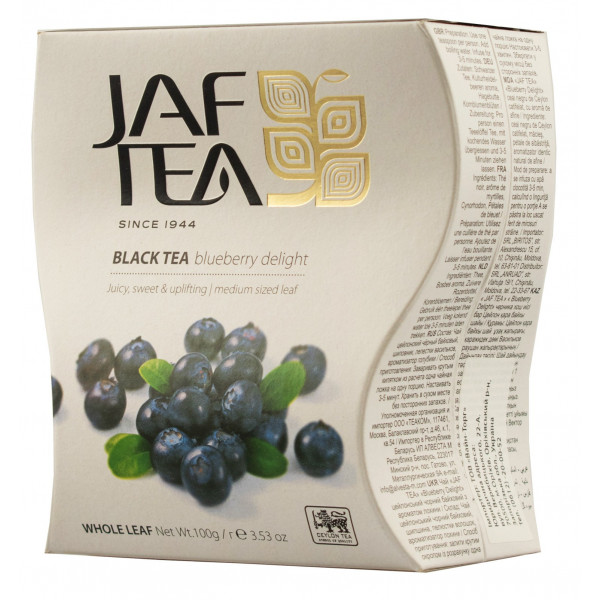 Купити Чай фруктовий з чорницею Blueberry Delight 100г Jafferjee Brothers
