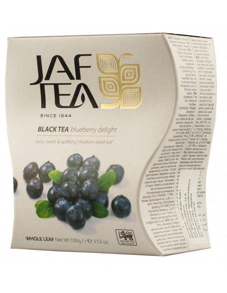 Купить Купить Чай фруктовый с черникой Blueberry Delight 100г Jafferjee Brothers
