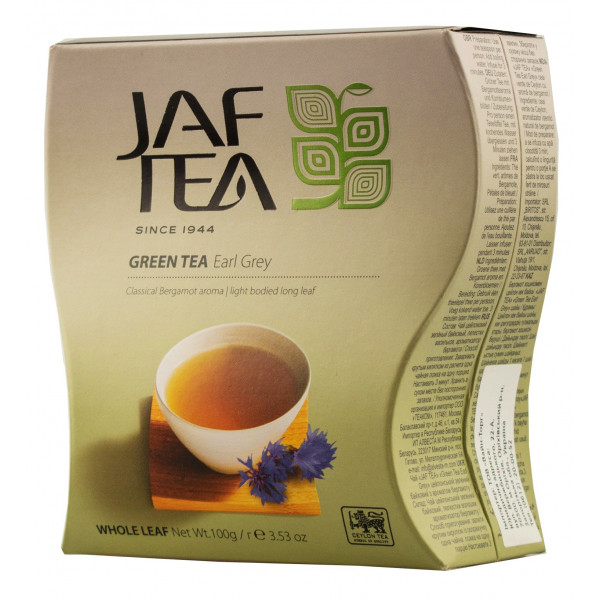 Купити Чай зелёний Earl Grey 100г Jafferjee Brothers