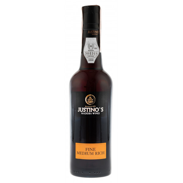 Купити Вино Justinos Madeira Fine Medium Rich 0,375л біле напівсолодке