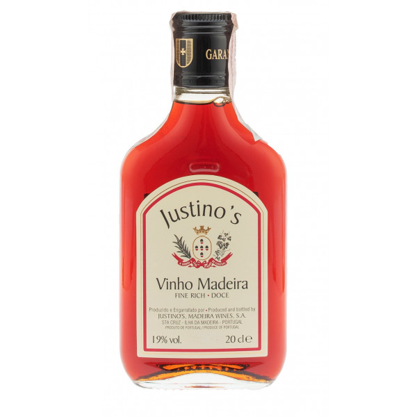 Купить Купить Вино Justinos Madeira Fine Rich 3yo белое десертное 0,2 л 19%