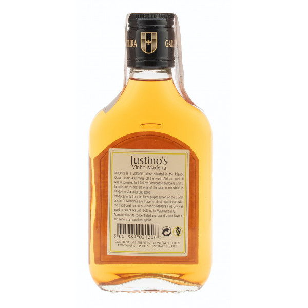 Купить Купить Вино Justinos Madeira Fine Dry 3yo белое сухое 0,2л