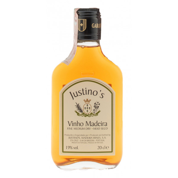 Купить Купить Вино Justinos Madeira Fine Medium Dry 3yo белое полусухое 0,2л