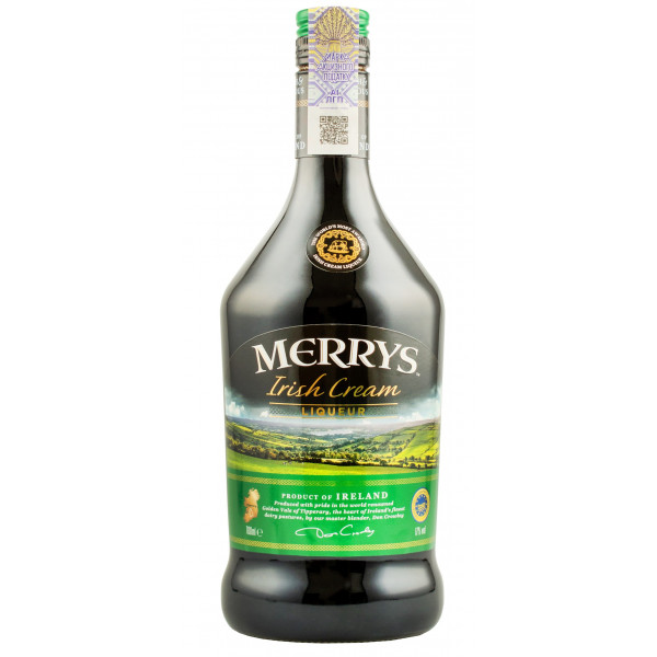 Купити Лікер Merrys Irish Cream 0,7л Merrys