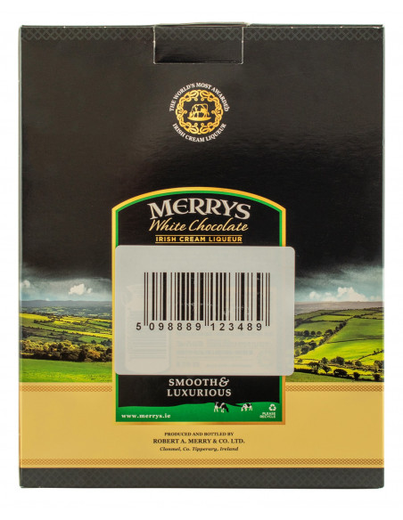 Купить Купить Ликер Merrys Chocolate Cream 0,7 кор + 2 стакана