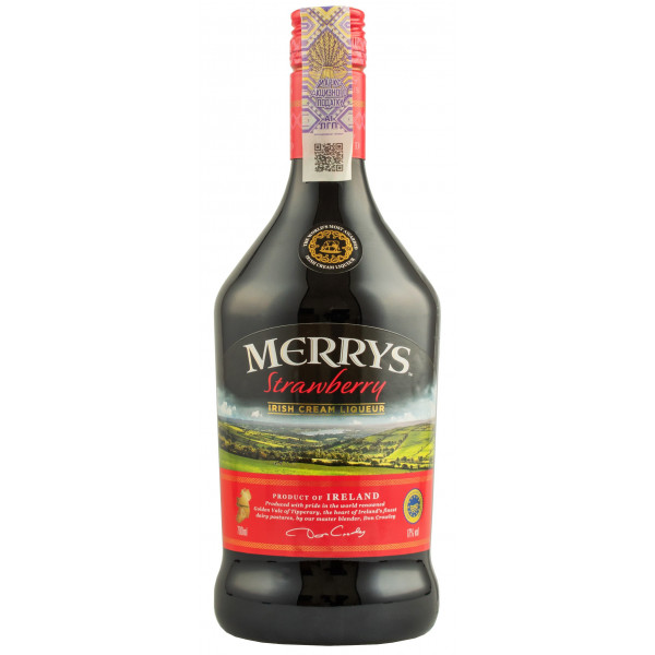 Купити Лікер Merrys Strawberry Cream 0,7л
