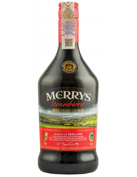 Купить Купить Ликер Merrys Strawberry Cream 0,7