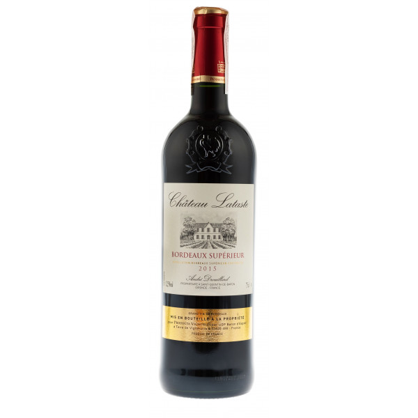 Купить Купить Вино Chateau Lataste Bordeaux Superieur Rouge красное сухое 0,75л