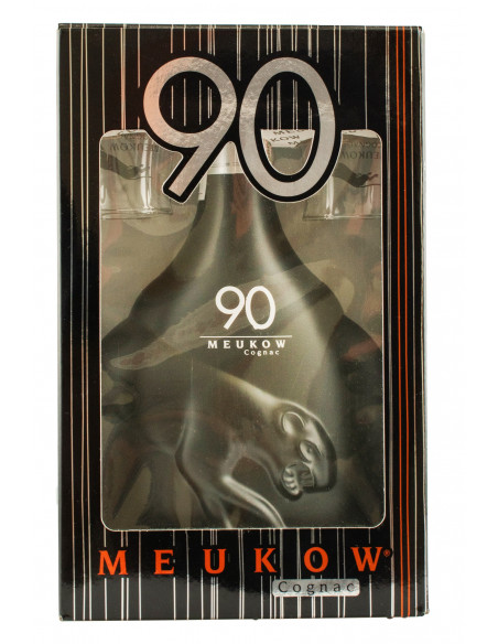 Купити Коньяк 90 Proof 0,7л подарунковий набір + 2 чарки Meukow