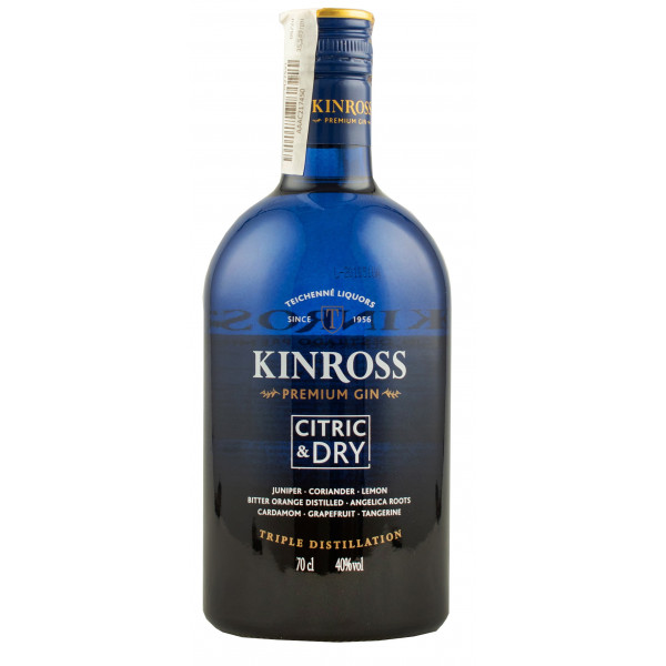 Купити Джин Kinross Citric & Dry 0,7л