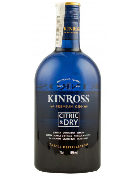 Купити Джин Kinross Citric & Dry 0,7л