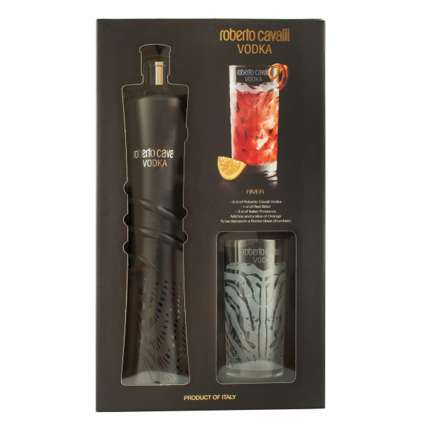 Купити Горілка Roberto Cavalli Night Edition 1л коробка + стакан