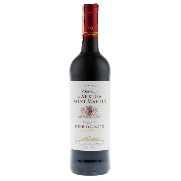 Купить Купить Вино Chateau Garriga St Martin красное сухое 0,75л