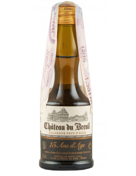 Купити Кальвадос Calvados 15yo 0,03л Chateau du Breuil