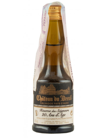 Купити Кальвадос Calvados Reserve Des Seigneurs 20yo 0,03л Chateau du Breuil