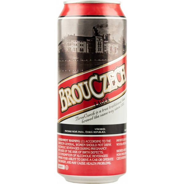 Купити Пиво BrouCzech lager 0,5л з/б