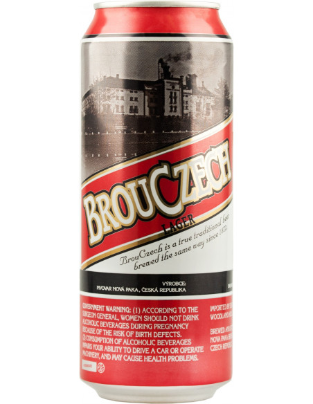 Купить Купить Пиво BrouCzech lager 0,5л ж/б