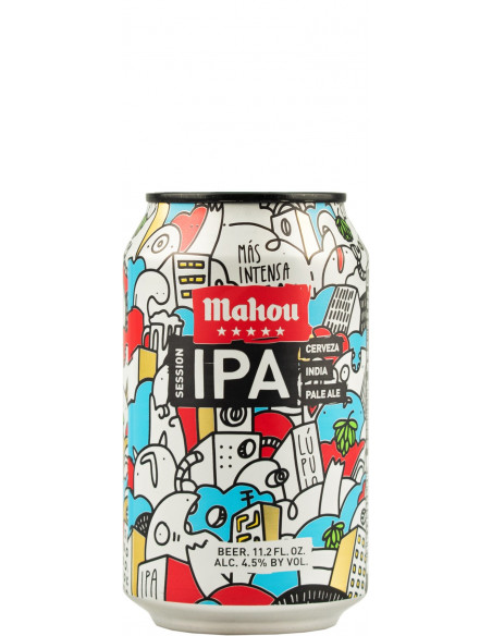 Купить Купить Пиво Mahou IPA 5estrellas 0,33л ж/б