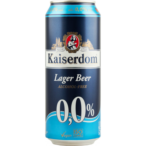Купити Пиво безалкогольное Kaiserdom Lager 0,5л з/б