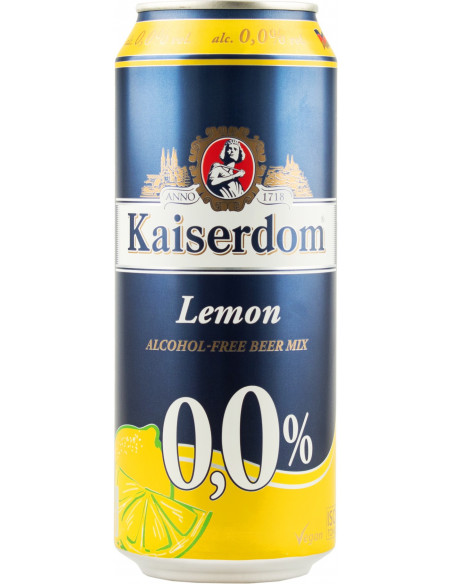 Купити Пиво безалкогольне Kaiserdom Lemon 0,5л ж/б