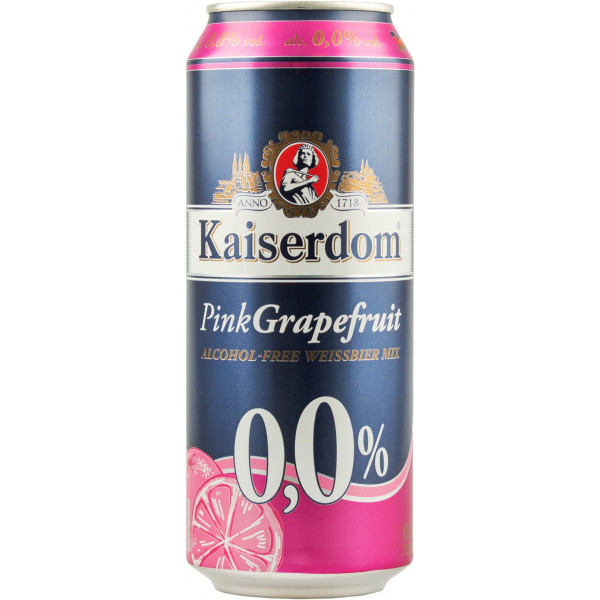 Купити Пиво безалкогольне Kaiserdom Pink Grapefruit 0,5л з/б