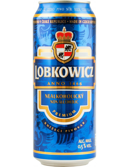 Купить Купить Пиво безалкогольное Premium 0,5л ж/б Lobkowicz