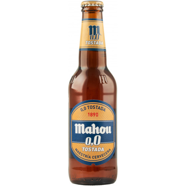 Купить Купить Пиво безалкогольное Mahou Tostada 0,33л стекло