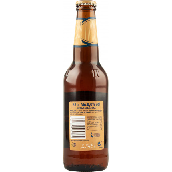 Купити Пиво безалкогольне Mahou Tostada 0,33л скло