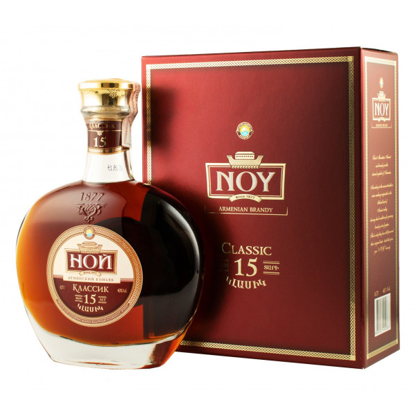 Купити Коньяк Ной Класик 15 років 0,7л коробка