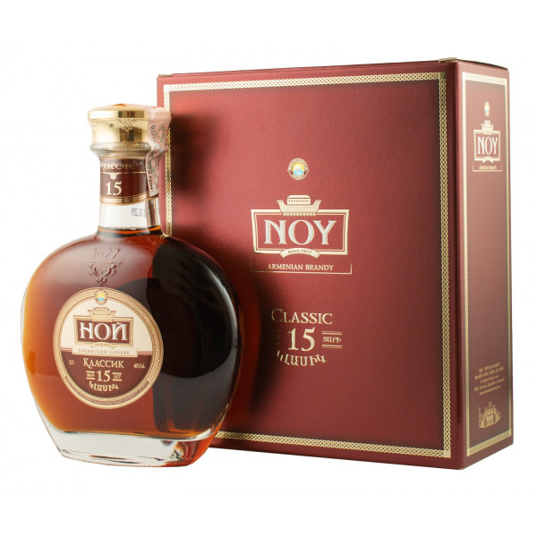 Купити Коньяк Ной Классик 15 лет 0,5л коробка
