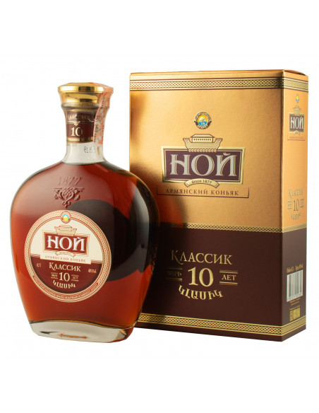 Купити Коньяк Ной Класик 10 років 0,7л коробка