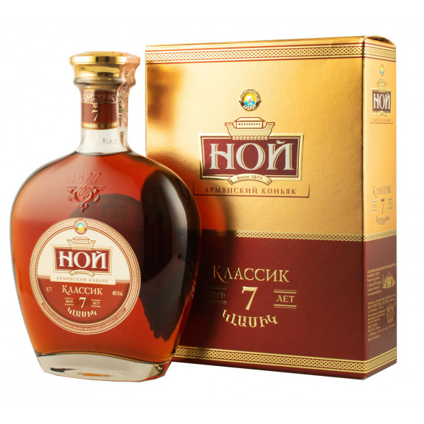Купити Коньяк Ной Класик 7 років 0,7л коробка