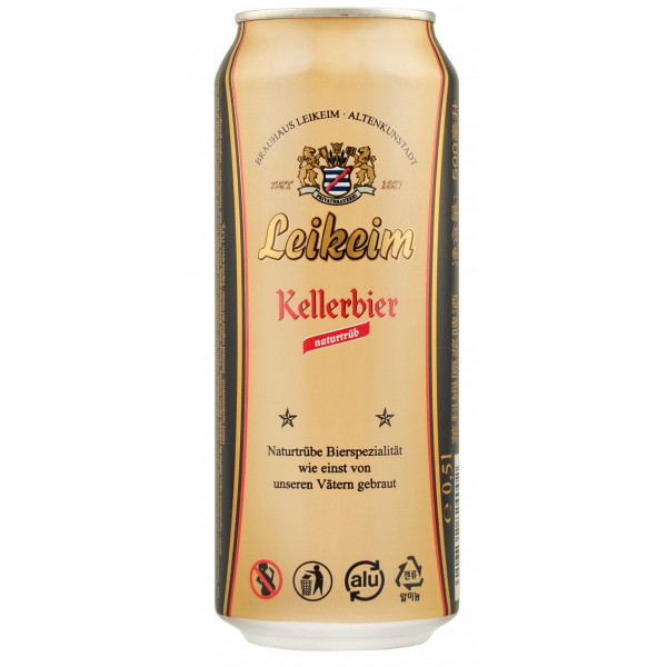 Купить Купить Пиво светлое Kellerbier 0,5л Leikeim