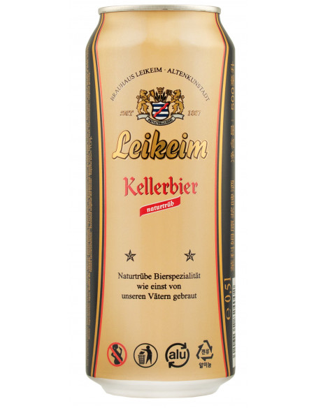 Купити Пиво світле Kellerbier 0,5л Leikeim