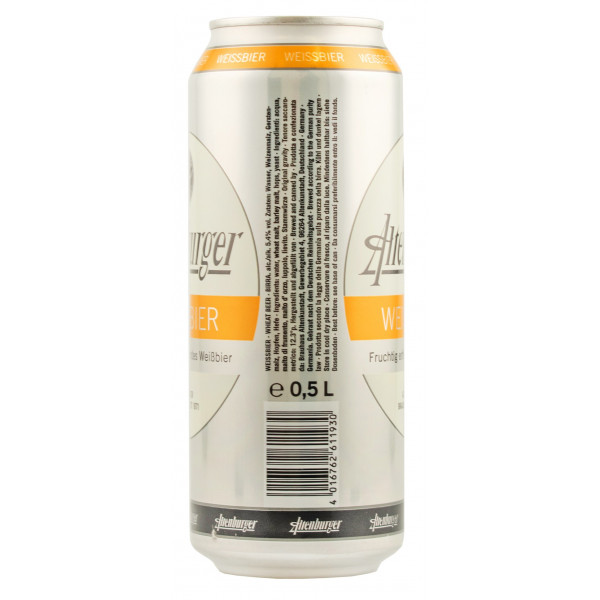 Купить Купить Пиво пшеничное Hefeweizen 0,5л ж/б ABG