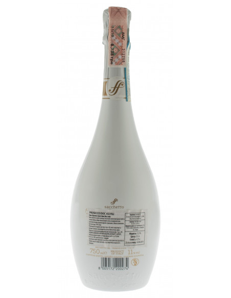 Купить Купить Вино игристое Prosecco Ice DOC белое брют 0,75л Sacchetto