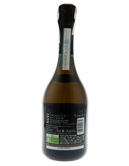 Купити Вино ігристе Prosecco DOC BIO Spumante біле екстра сухе 0,75л Alberto Nani