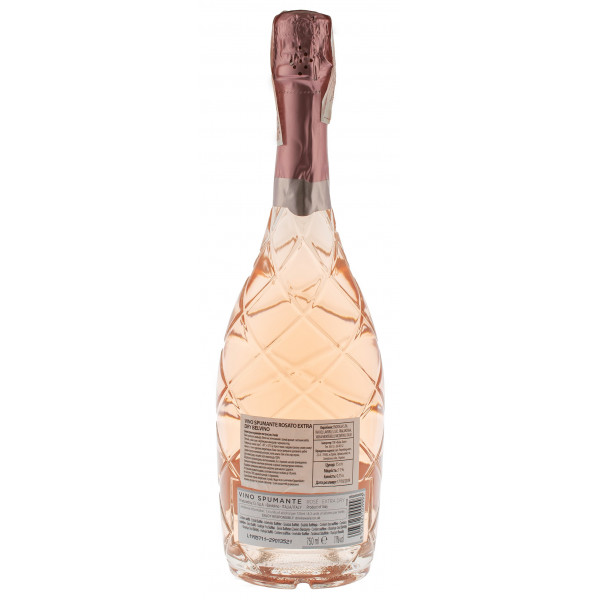 Купить Купить Вино игристое Vino Spumante розовое экстра сухое 0,75л Belvino