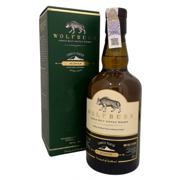Купить Купить Виски Wolfburn Morven Single Malt 0,7л 46% коробка
