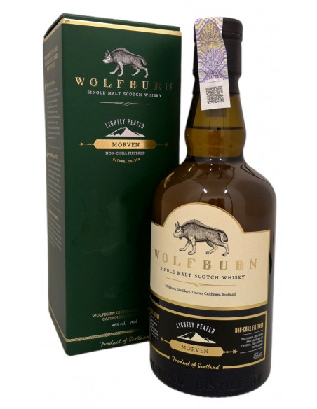 Купити Віскі Wolfburn Morven Single Malt 0,7л 46% коробка