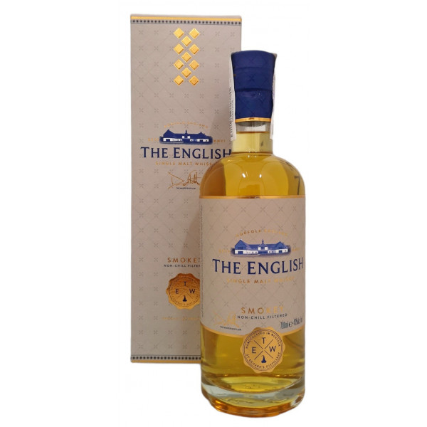 Купити Віскі The English Smokey 0,7л коробка