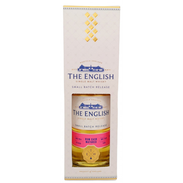 Купити Віскі The English Rum Cask 0,7л коробка