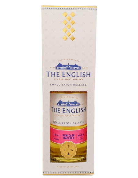 Купити Віскі The English Rum Cask 0,7л коробка