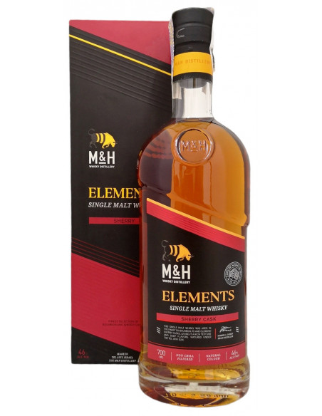 Купить Купить Виски кошерный M&H Sherry Cask Sigle Malt 0,7л коробка