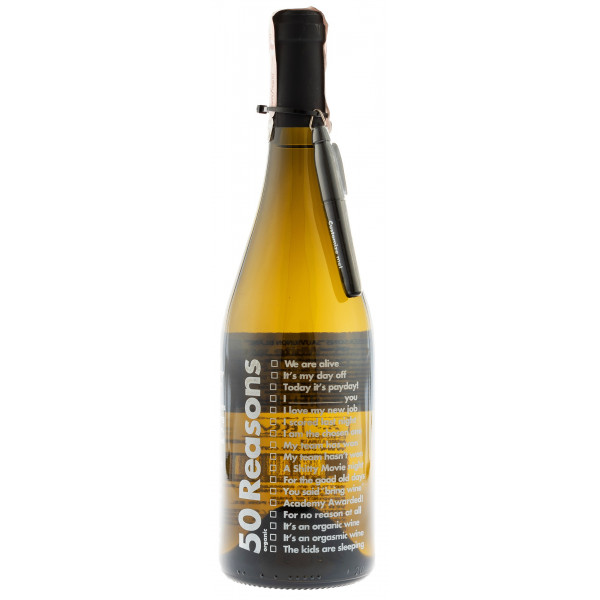 Купити Вино 50 reasons Sauvignon Blanc біле сухе 0,75л