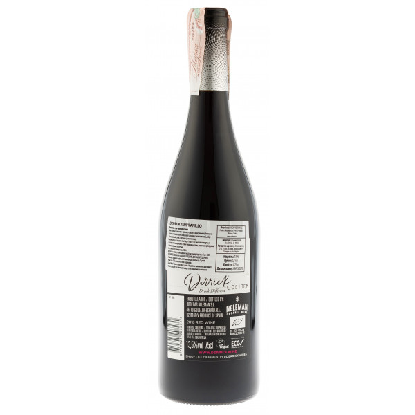 Купить Купить Вино Derrick Tempranillo красное сухое 0,75л