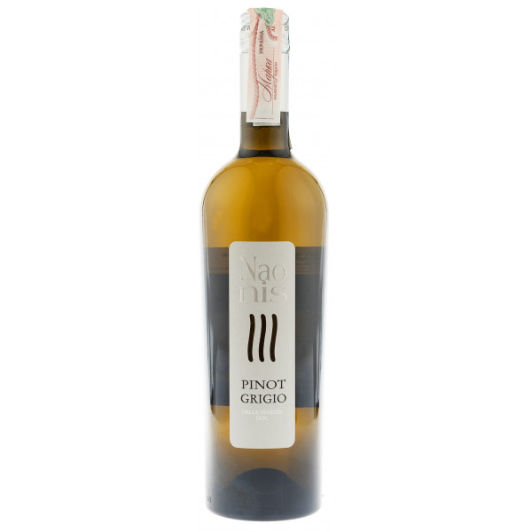Купити Вино Pinot Grigio DOC BDV біле сухе 0,75л Naonis