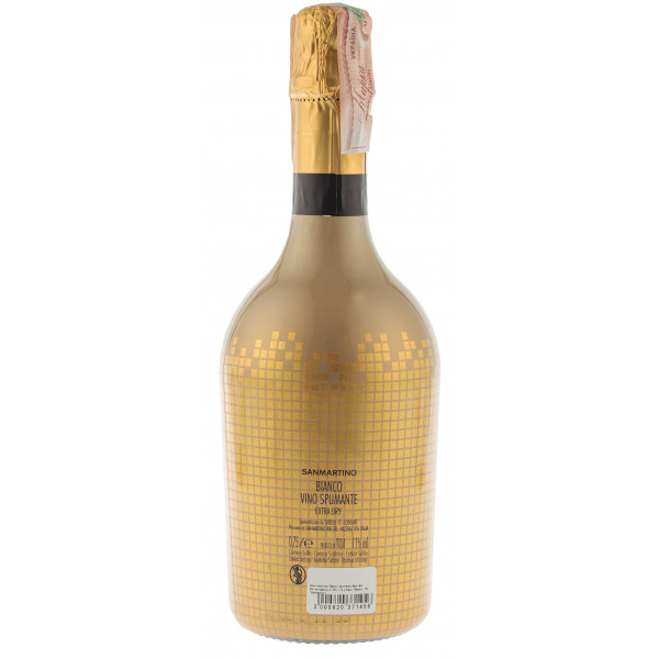 Купить Купить Вино игристое Bianco Spumante Bea Vita белое экстра сухое 0,75л Sanmartino