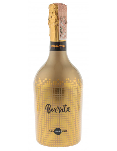 Купить Купить Вино игристое Bianco Spumante Bea Vita белое экстра сухое 0,75л Sanmartino