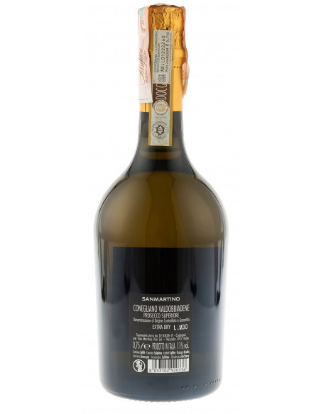 Купити Вино ігристе Prosecco Superior Valdob. DOCG біле екстра сухе 0,75л Sanmartino